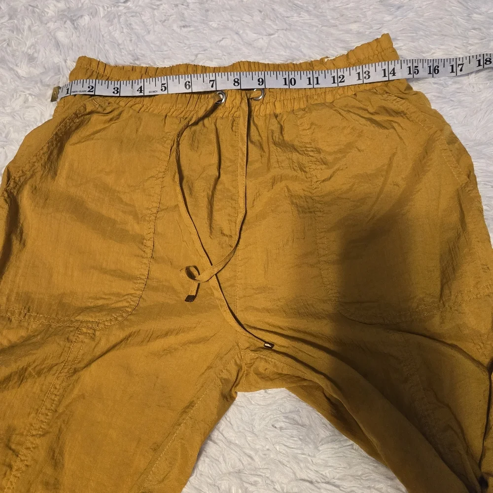 Zara Pants Jogger Women's Color Yellow Size Small - Picture 8 of 12